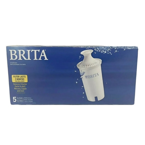 Brita Kitchen 5 Brita Pitcher Replacement Water Filters Model Ob3 5